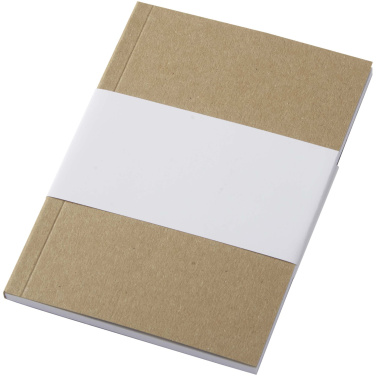 Logotrade promotional items photo of: Novella Austen A6 recycled soft cover kraft notebook - 50 sheets