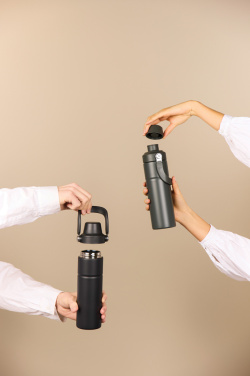 Logotrade corporate gift image of: Baltimore trek RCS recycled SS bottle 600 ML