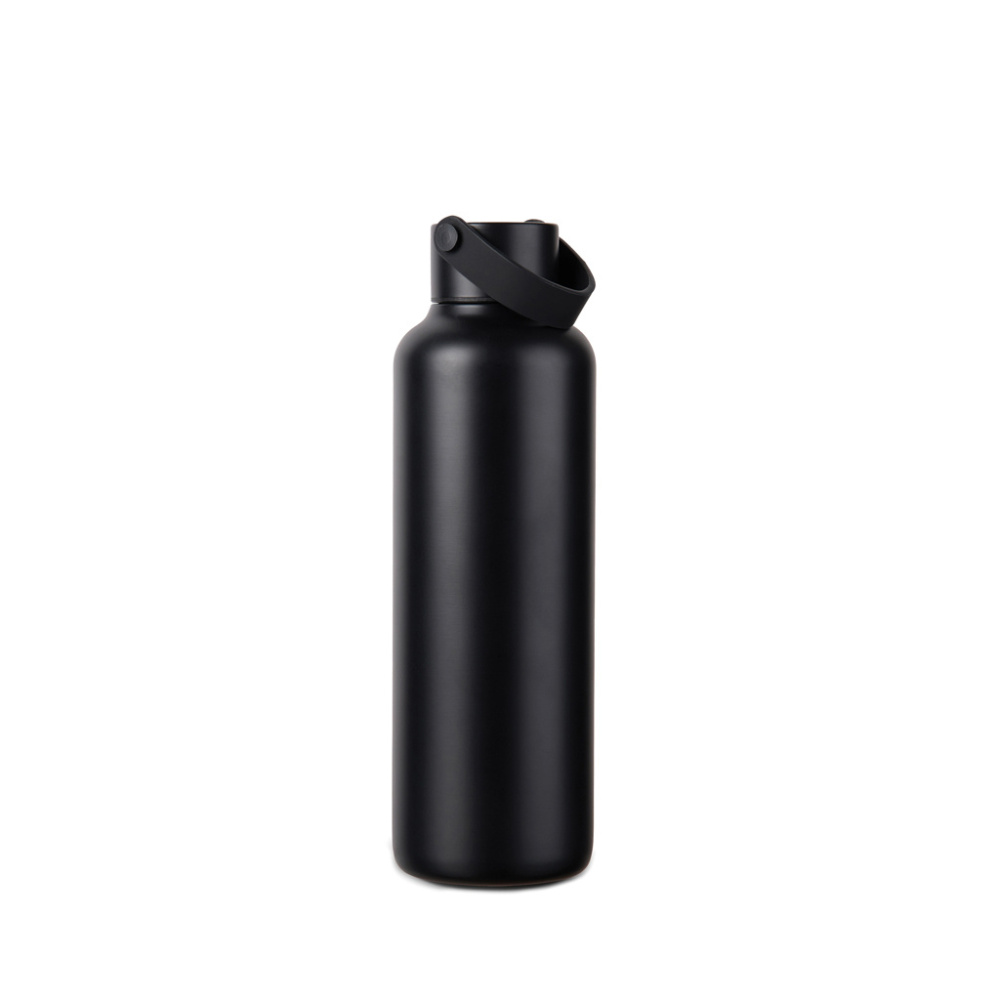 Logo trade promotional item photo of: Baltimore RCS recycled SS bottle 600 ML