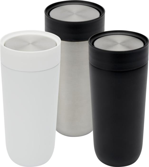 Logo trade promotional merchandise photo of: Camden 350 ml RCS certified stainless steel tumbler
