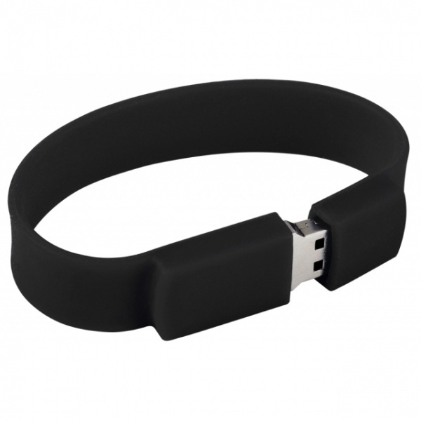 Logo trade business gifts image of: USB memory band