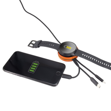 Logo trade promotional products picture of: Big cable 4in1 with illuminated logo - i5w