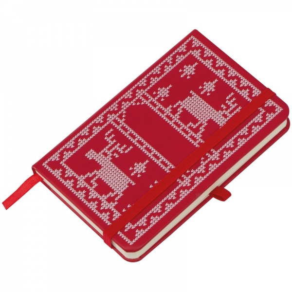 Logotrade promotional product image of: A6 Notebook with Christmas design