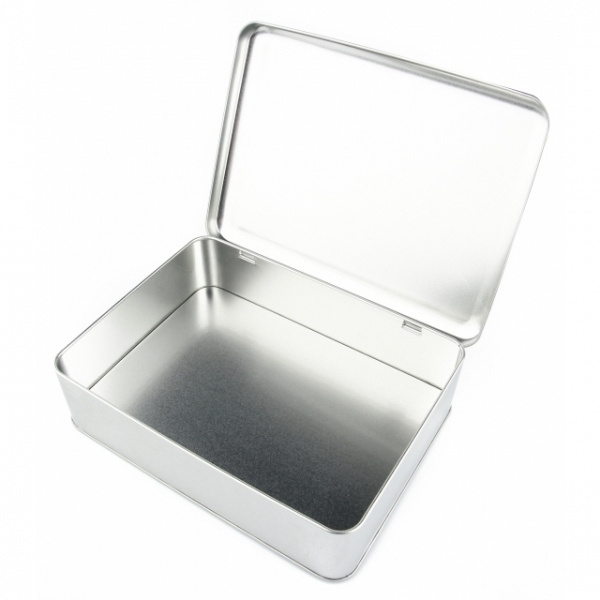 Logo trade advertising products picture of: Metal box 18x12,6x4 cm