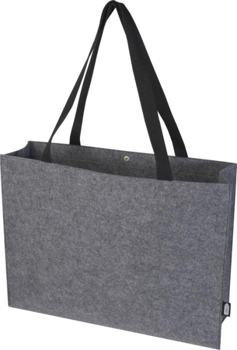 Logotrade promotional giveaway picture of: Felta GRS recycled felt gusset tote bag 20L