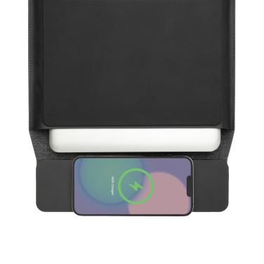 Logotrade promotional merchandise photo of: Swiss Peak 15W magnetic charging laptop sleeve 14-15,6"