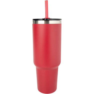 Logo trade corporate gift photo of: Sydney 1200 ml copper vacuum insulated tumbler with straw