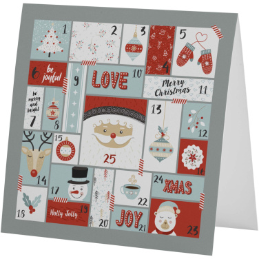 Logo trade promotional gifts image of: Herald square greeting card