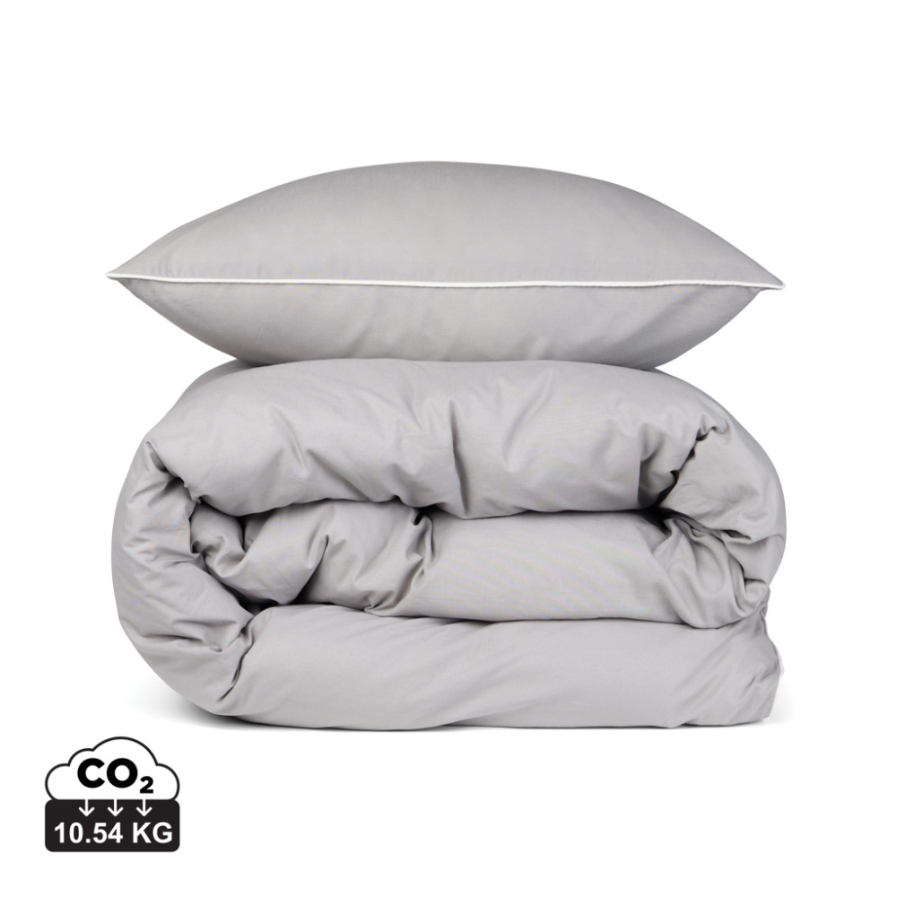 Logotrade promotional gifts photo of: VINGA Marston OCS organic cotton bed linen, 4 pcs set