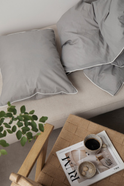 Logo trade corporate gifts image of: VINGA Marston OCS organic cotton bed linen, 4 pcs set