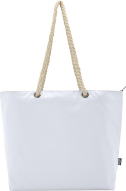 Logotrade corporate gift picture of: Panama GRS recycled beach cooler tote bag with cord handles
