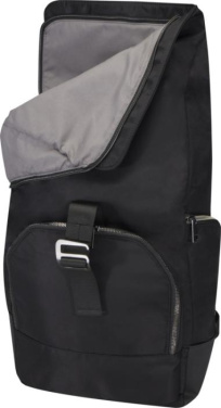 Logotrade business gift image of: Rhine 15” GRS recycled rolltop backpack 18L