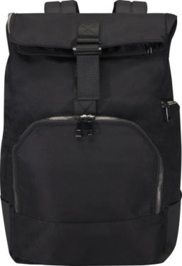 Logotrade corporate gifts photo of: Rhine 15” GRS recycled rolltop backpack 18L