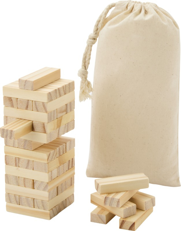 Logotrade advertising product image of: Jumble wooden toppling tower game