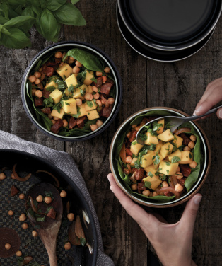 Logotrade promotional merchandise photo of: Black+Blum Glass Lunch Bowl 750ml