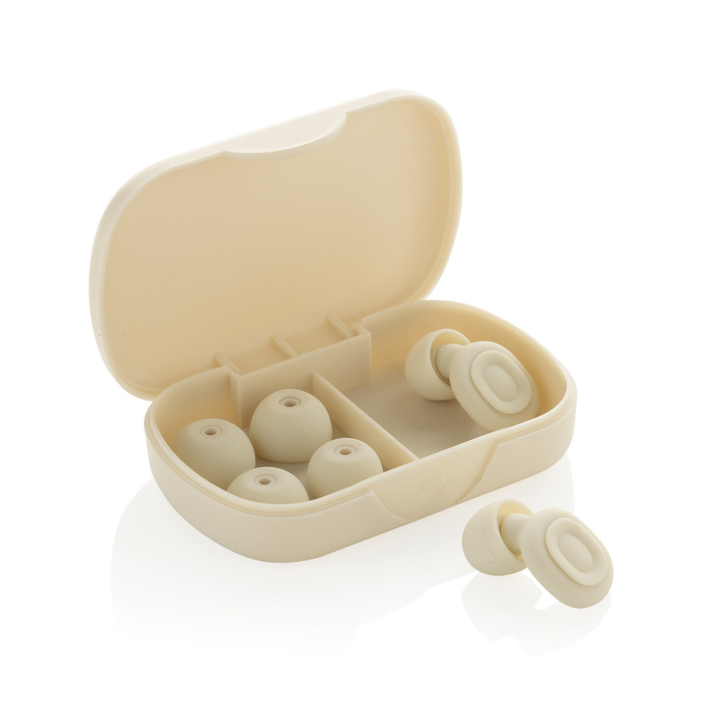 Logo trade promotional products image of: Sereva Noise reducing earplugs