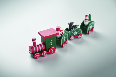Logotrade promotional product picture of: Wooden Christmas train