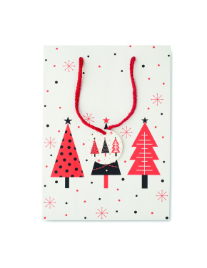 Logo trade promotional giveaway photo of: Gift paper bag medium