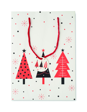 Logo trade promotional giveaways image of: Gift paper bag large