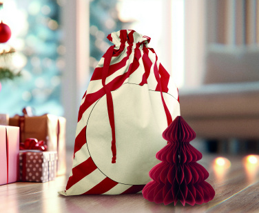 Logotrade promotional product image of: Large Santa cotton bag