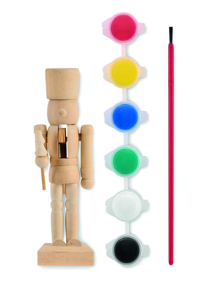 Logo trade promotional giveaway photo of: Nutcracker painting set