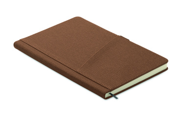 Logotrade promotional merchandise photo of: A5 notebook PU front pocket