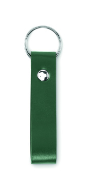 Logo trade promotional giveaways image of: PU loop key ring