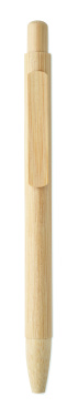 Logotrade promotional gift image of: Bamboo automatic ball pen