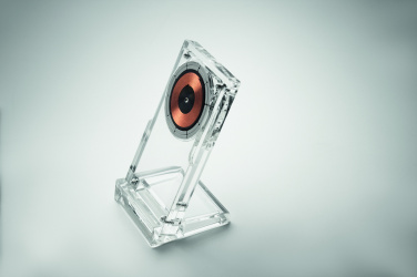 Logotrade promotional items photo of: Acrylic wireless charger 15W