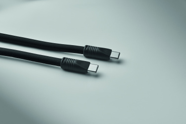 Logo trade advertising product photo of: 60W charging and data lanyard