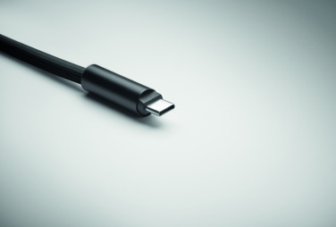 Logo trade promotional products image of: 60W charging and data lanyard