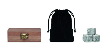 Logo trade promotional gifts image of: 9 stone ice cube set in box