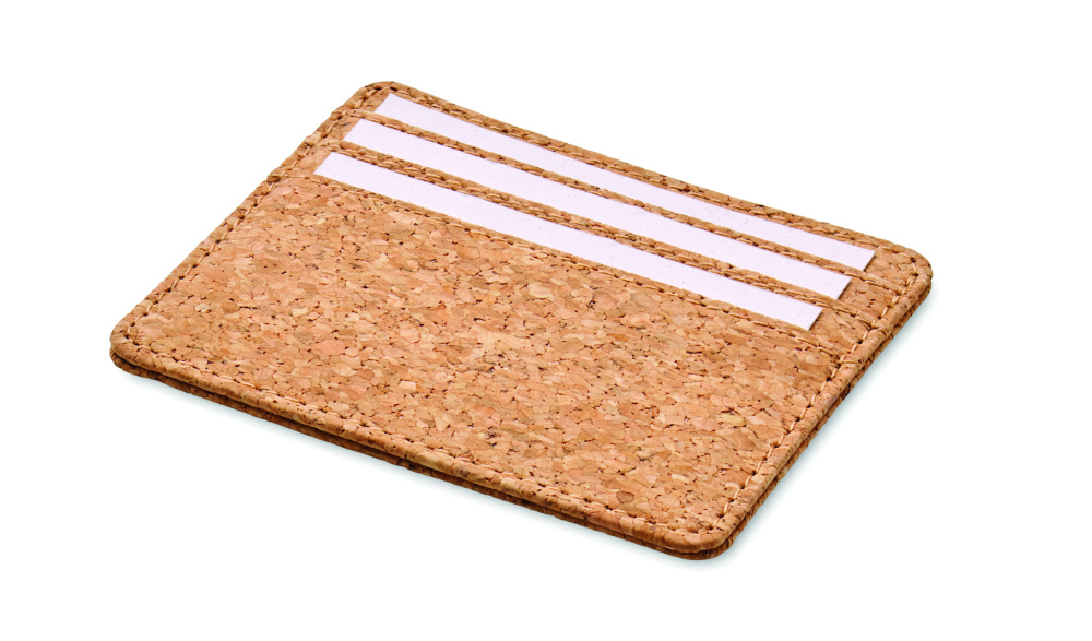 Logo trade advertising products picture of: Cork cardholder with RFID