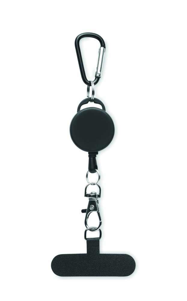 Logo trade promotional merchandise image of: Retractable phone holder