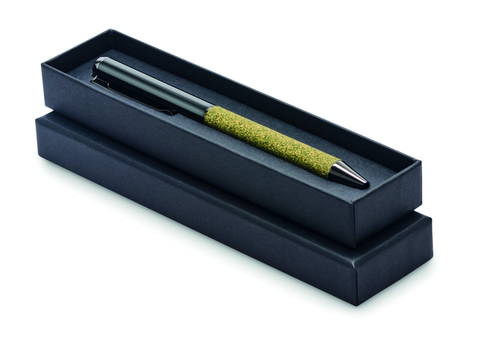 Logo trade corporate gifts picture of: Twist metal ballpen in box