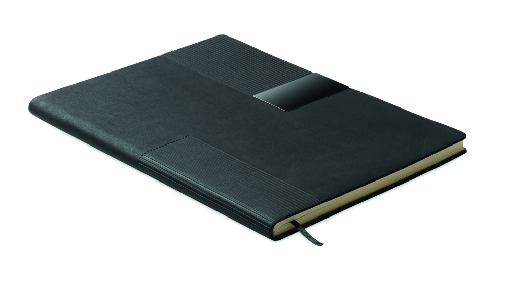 Logo trade promotional merchandise photo of: A5 PU notebook