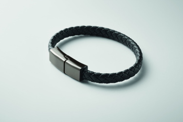 Logo trade promotional giveaway photo of: Braided bracelet cable type-C