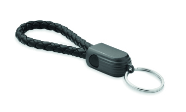 Logo trade promotional merchandise image of: Key ring loop cable type-C