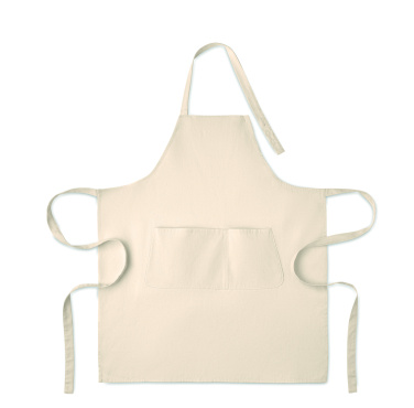 Logo trade corporate gifts image of: Organic cotton apron 240 gr/m²