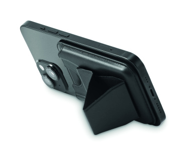 Logo trade promotional merchandise picture of: Magnetic PU cardholder