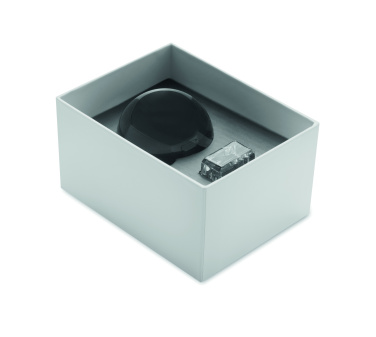 Logo trade promotional products picture of: Glass round award