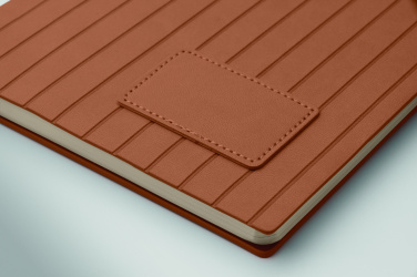 Logotrade promotional item image of: A5 notebook in smokey PU