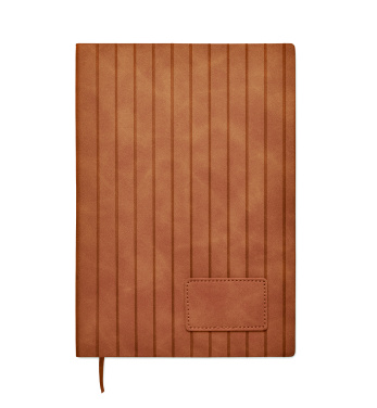 Logo trade advertising product photo of: A5 notebook in smokey PU