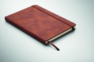 Logo trade business gift photo of: A5 smokey PU notebook