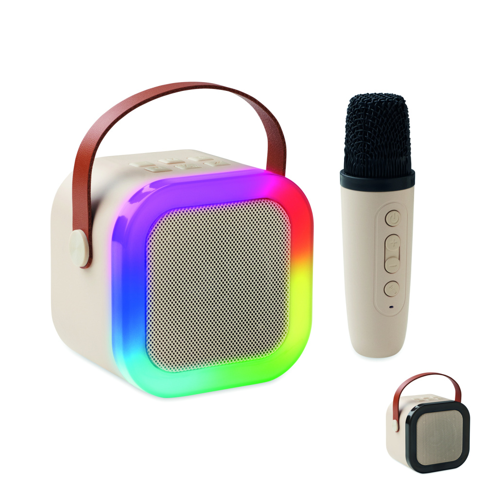 Logo trade promotional merchandise image of: Karaoke set speaker