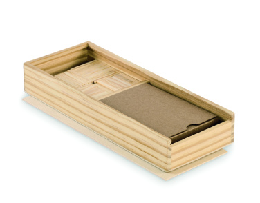 Logotrade promotional merchandise image of: Domino and cards set