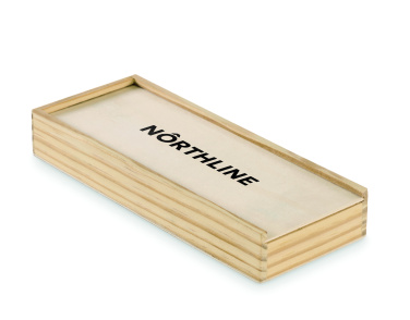 Logo trade promotional item photo of: Domino and cards set