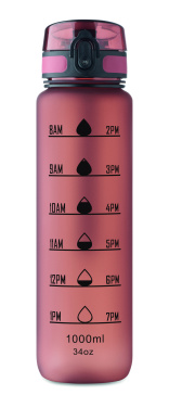 Logotrade promotional products photo of: Sports water bottle RPET 1L