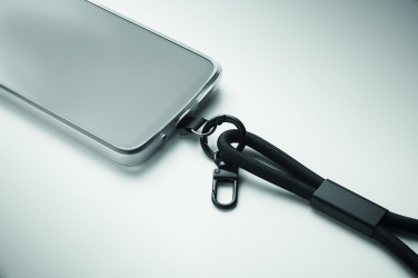 Logo trade business gift photo of: Charging phone wrist strap 60W