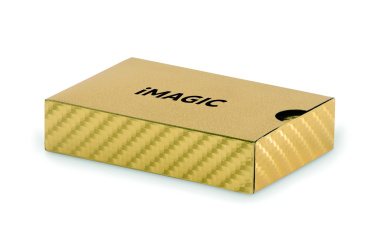 Logo trade promotional item photo of: Waterproof playing cards